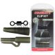 Clip Kit Set ólomkapocs gumiharanggal zöld