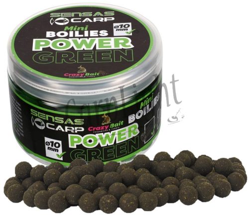 Sensas Mini Boilies Crazy Green 10mm